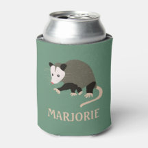 Leuke Possum illustratie Licht Groen Gepersonalise