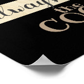 leuke posters keuken citaat humor kus kok (Hoek)