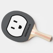 Leuke power socket ping pong paddle voor tafeltenn tafeltennisbatje (Zijkant)