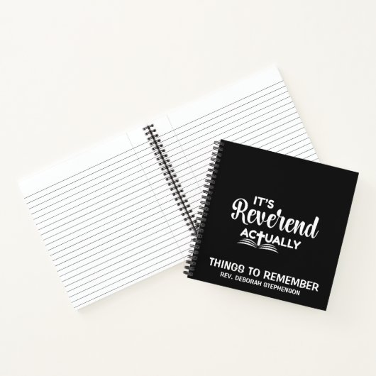 Leuke predikant inwijding HET IS EIGENLIJK EERW.  Notitieboek (Binnen)