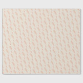 Leuke preppy esthetische roze bliksemschicht cadeaupapier (Vlak)