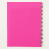 Leuke Preppy Planner Roze (Achterkant)