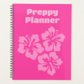 Leuke Preppy Planner Roze (Voorkant)