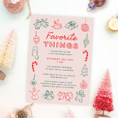 Leuke pret kerst krabbeltjes favoriete dingen vaka kaart