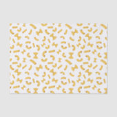 Leuke pret pasta macaroni patroon op wit tissuepapier (Voorkant)