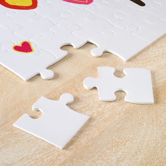 Leuke pret puzzel (Zijkant)
