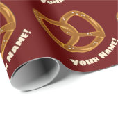 Leuke Pretzel Broodknoop - Zoute Snack - Aangepast Cadeaupapier (Rol Hoek)