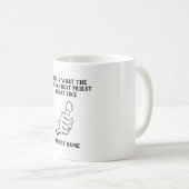 Leuke Priester Cadeau Werelds BESTE Geweldige Numm Koffiemok (Voorkant rechts)