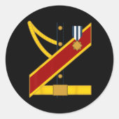 Leuke Prins Charmant Kostuum Halloween Jongens Ronde Sticker (Voorkant)