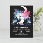Leuke Printable Cat Verjaardag Kaart (Staand voorkant)