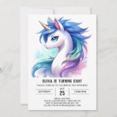 Leuke Printable Horse Verjaardag Kaart (Voorkant)
