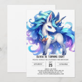 Leuke Printable Horse Verjaardag Kaart (Voorkant / Achterkant)