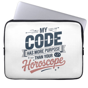 Leuke programmeercitaten AI programmeur ontwerp Laptop Sleeve