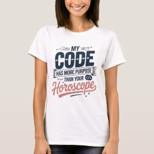 Leuke programmeercitaten AI programmeur ontwerp T-shirt