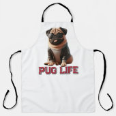Leuke Pug Hond Schort (Voorkant)