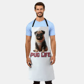 Leuke Pug Hond Schort (Gedragen)