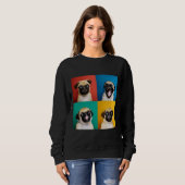 Leuke Pug Puppy Classic T-shirt 690 (Voorkant volledig)