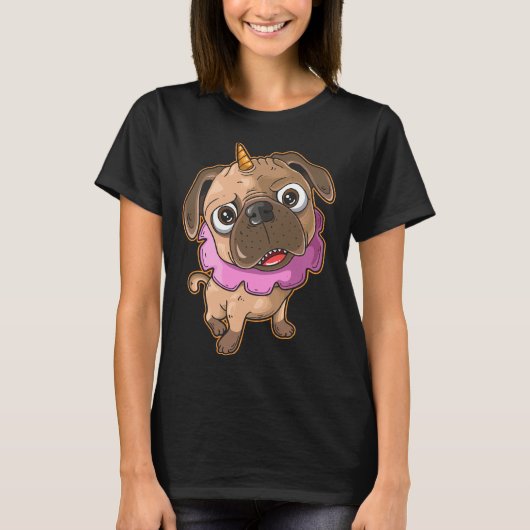 Leuke pug puppy Essential T-Shirt 126 (Voorkant)