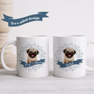 Leuke Pug Puppy Koffie Mok