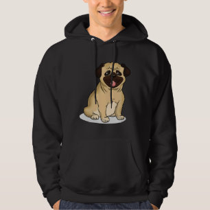 Leuke Pug Sticker Design Classic T-shirt 832