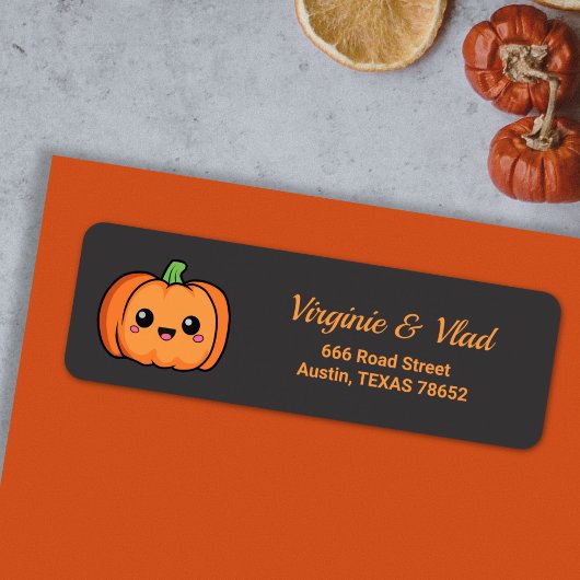 Leuke Pumpkin retour adres label