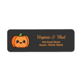 Leuke Pumpkin retour adres label (Voorkant)