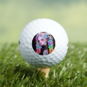Leuke Punk Rock Skull Gothic Rainbow Braid Anime M Golfballen (Insitu Shirt)