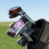 Leuke Punk Rock Skull Gothic Rainbow Braid Anime M Golfheadcover (Insitu)