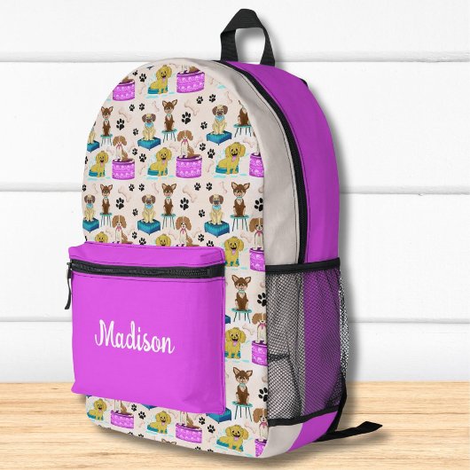 Leuke Puppies & Honden Pattern Dog Bedrukte Rugzak