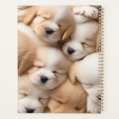 Leuke Puppies Hondenliefhebber Naam Planner (Achterkant)