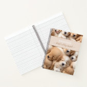Leuke Puppies Hondenliefhebber naam spiraal Notiti Notitieboek (Binnen)