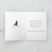 Leuke Puppy Beagle Met Mama Dog Art Originele Verz Kaart (Binnen)