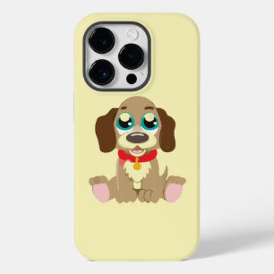 Leuke puppy met mooie ogen Case-Mate iPhone 14 pro hoesje