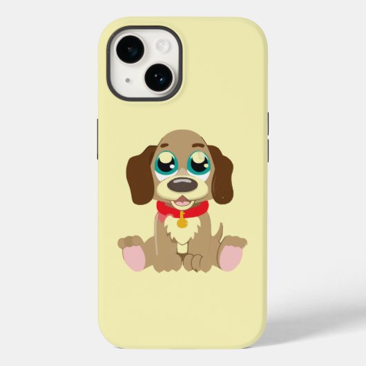 Leuke puppy met mooie ogen Case-Mate iPhone case (Achterkant)
