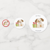 Leuke Puppy Verjaardag Confetti (Voorkanten)