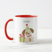 Leuke Puppy Verjaardag Mok (Links)