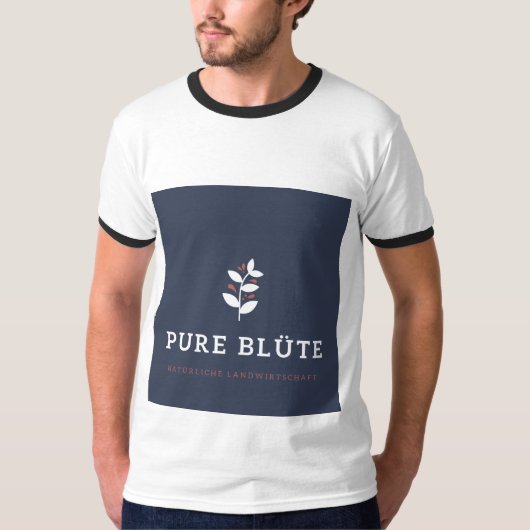 Leuke pure Blute afbeelding T-shirt (Voorkant)