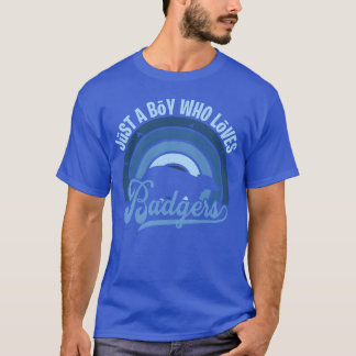 Leuke Quote Gewoon Een Jongen Die Van Een Das Houd T-shirt