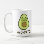 Leuke quote Gezegde Avo Cato Humor Cat Avocado Koffiemok (Links)