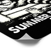 Leuke Raccoon Book Lover Summer Reading 2025 Poster (Hoek)
