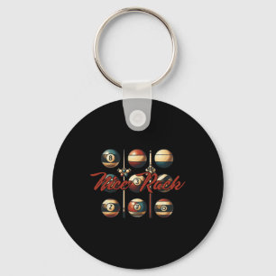 Leuke Rack Funny Biljart Speler Pool Bill Sleutelhanger