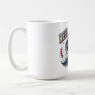 Leuke 'Reel Cool Dad' Visgrappen Design Koffiemok