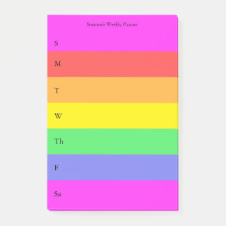 Leuke Regenboog Custom Planner Gekleurd Post-it® Notes