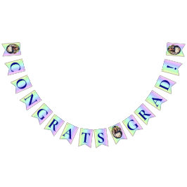 Leuke, regenboog kleurrijke strepen Afstuderen Fot Vlaggetjes