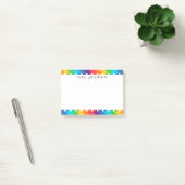 Leuke Regenboog Puzzelstukken Onderwijzers Naam Post-it® Notes (Kantoor)