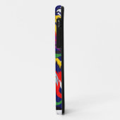 Leuke Regenboog Yorkie Case-Mate iPhone Case (Achterkant/links)