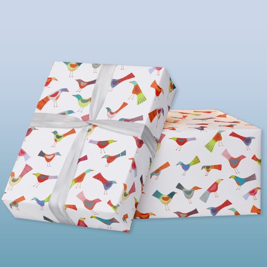 Leuke regenboogvogel cadeaupapier