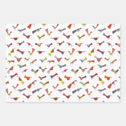 Leuke regenboogvogel inpakpapier vel (Voorkant)
