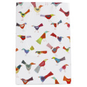 Leuke regenboogvogel medium cadeauzakje (Voorkant)
