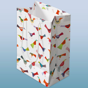 Leuke regenboogvogel medium cadeauzakje